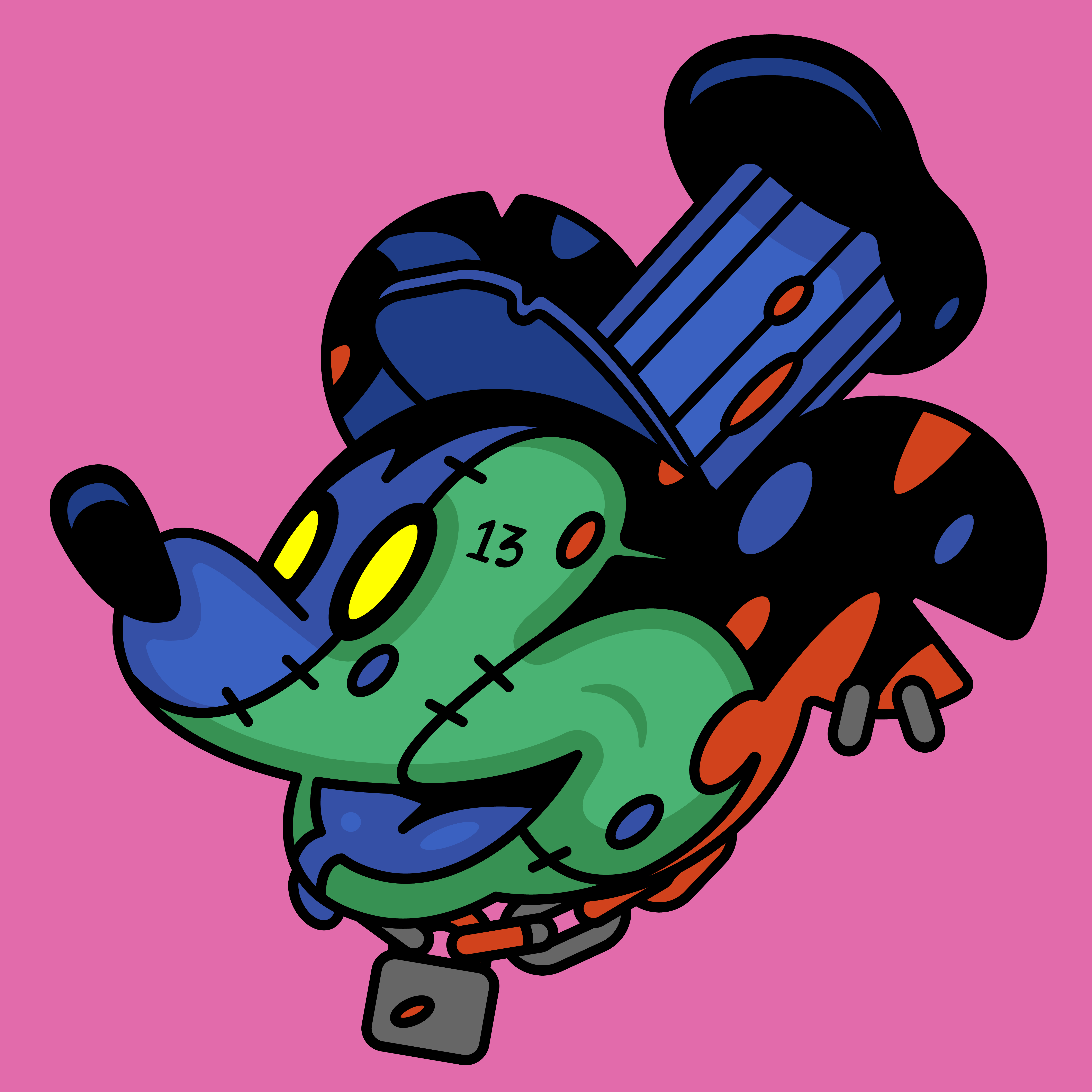 DFZ UNDEAD ICON 8: DEAD MOUSE