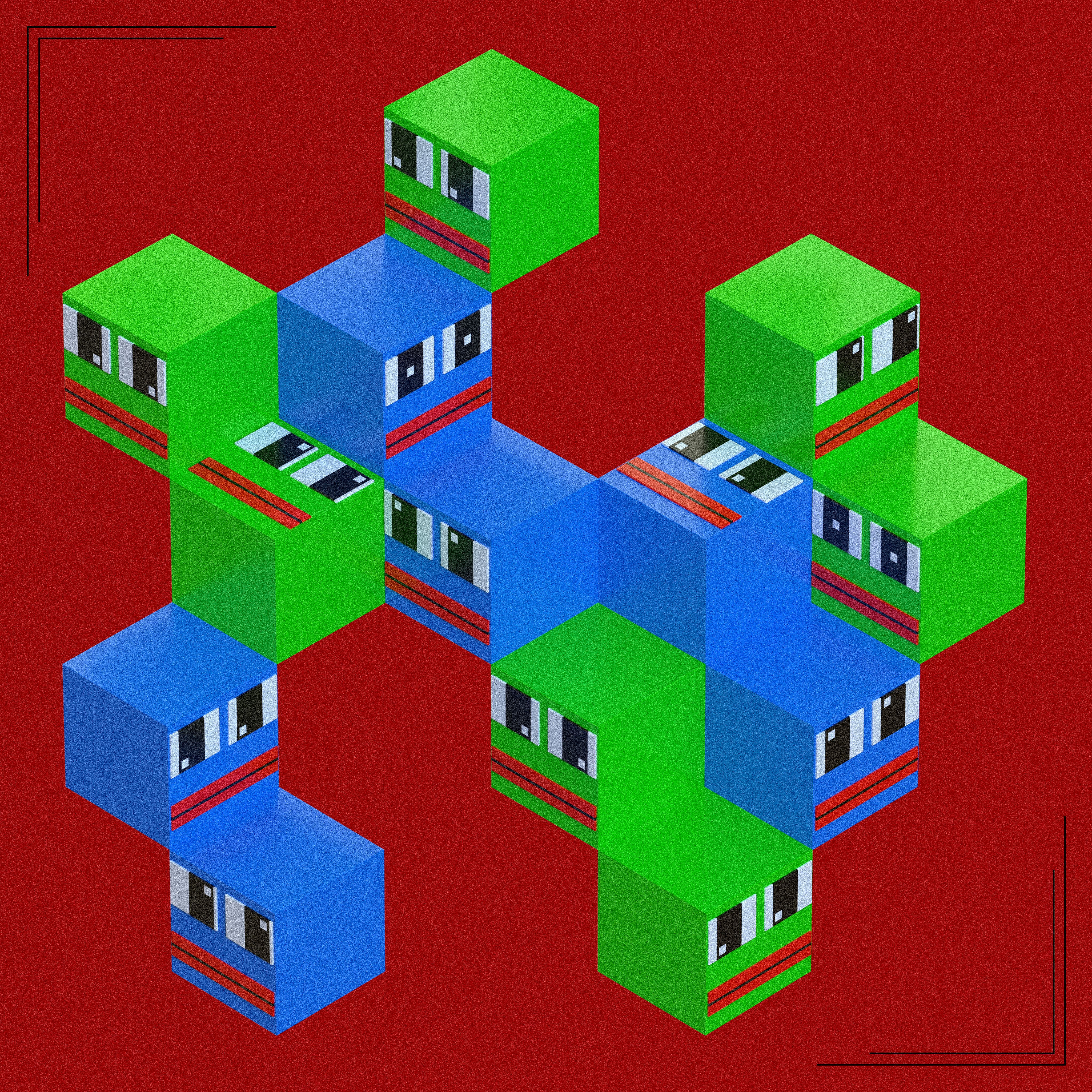 Isometric Pepe #10