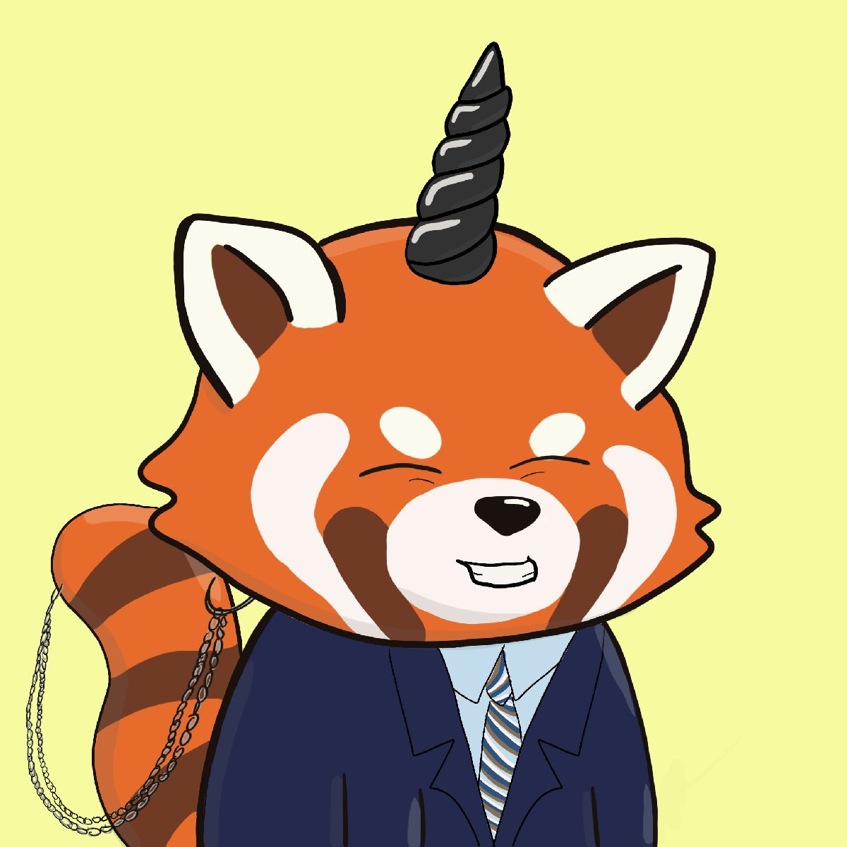 Okay Red Panda #6651