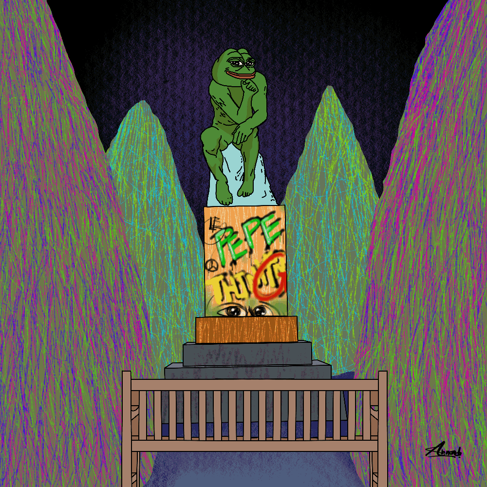 Pepe Thinking !?