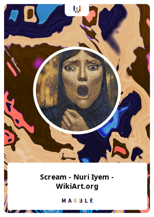 Scream - Nuri Iyem - WikiArt.org