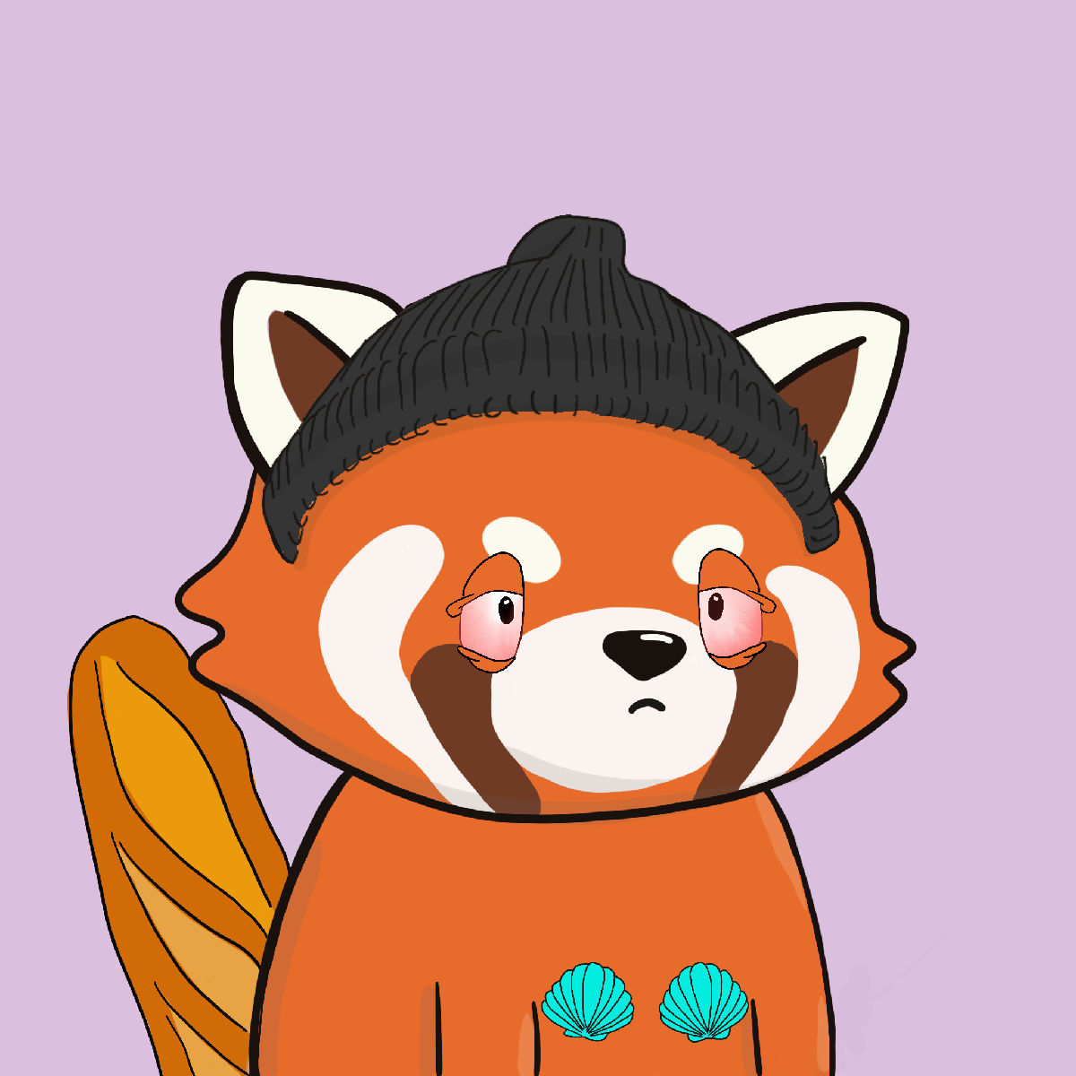 Okay Red Panda #7059