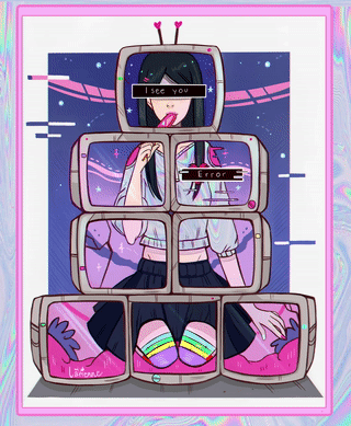 Girl Behind the Screen