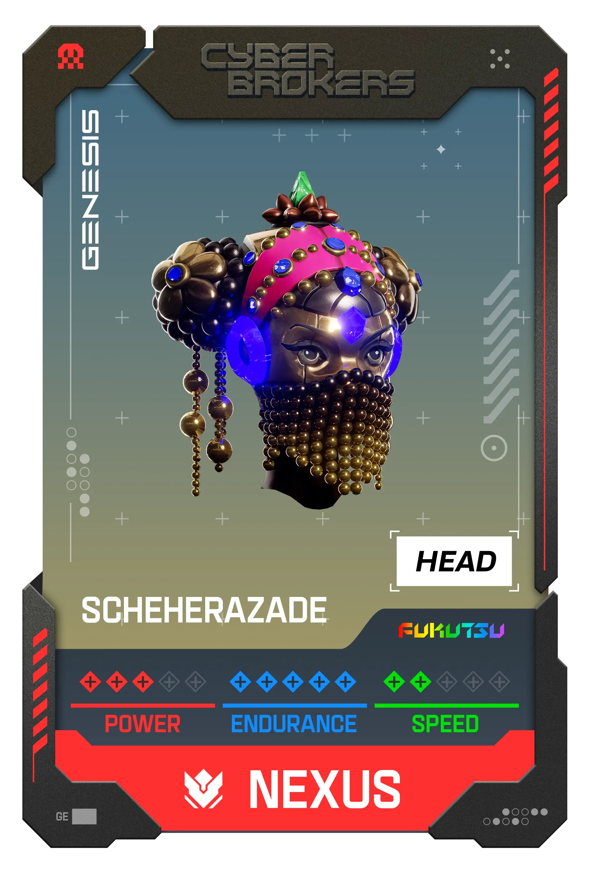 Scheherazade Nexus Head 