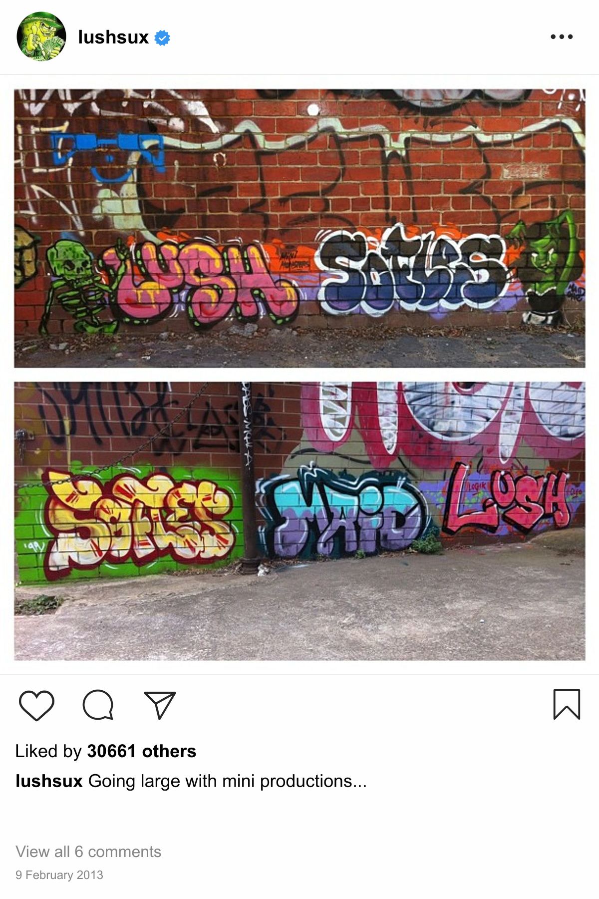 Lushsux #123 - Graffiti