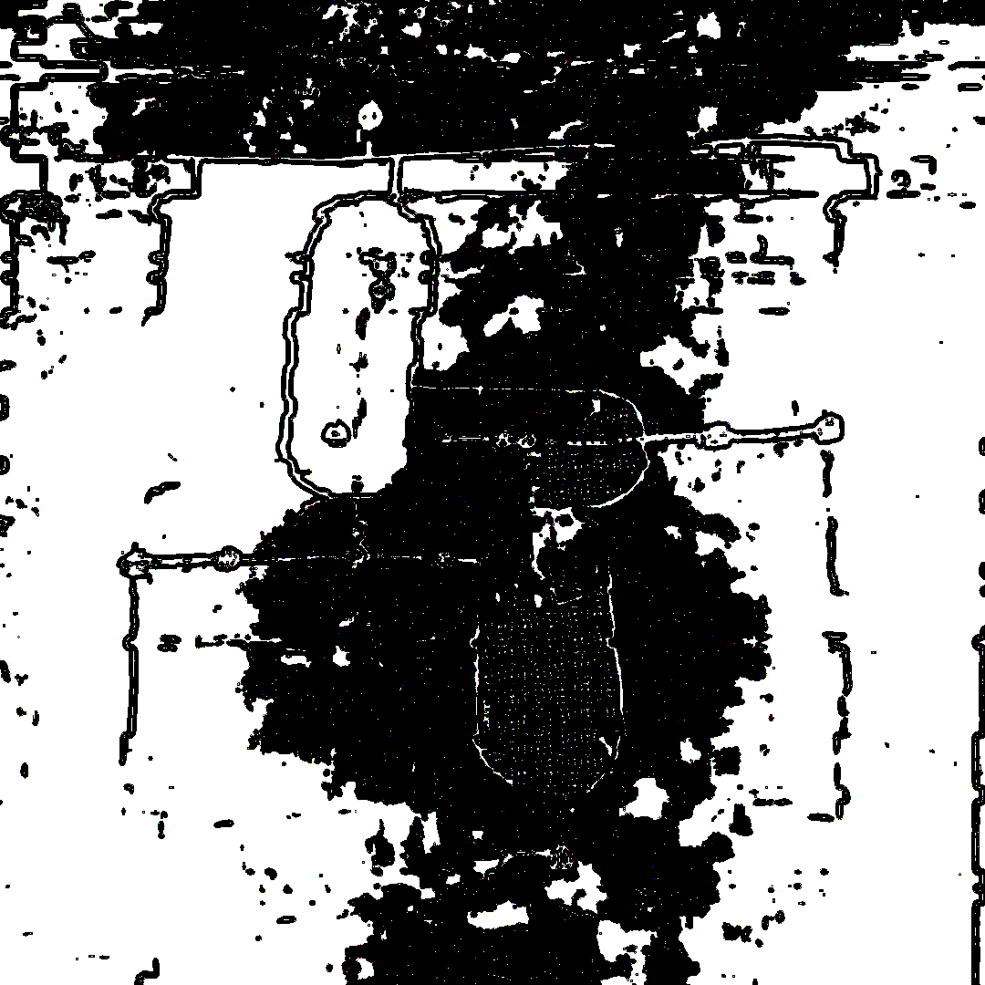 shadowed element