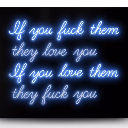 IF YOU FUCK THEM THEY LOVE YOU #23/37