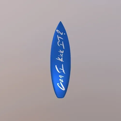 Can I Kick It? Surfboard...Surfboard! JustHodlit 3D