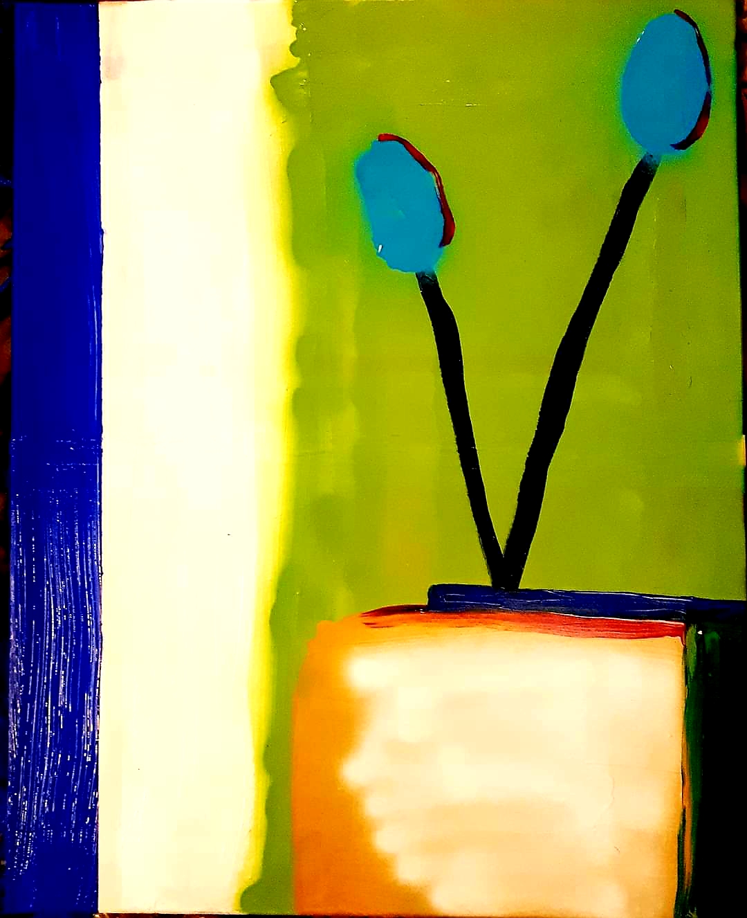 Tulips in Blue