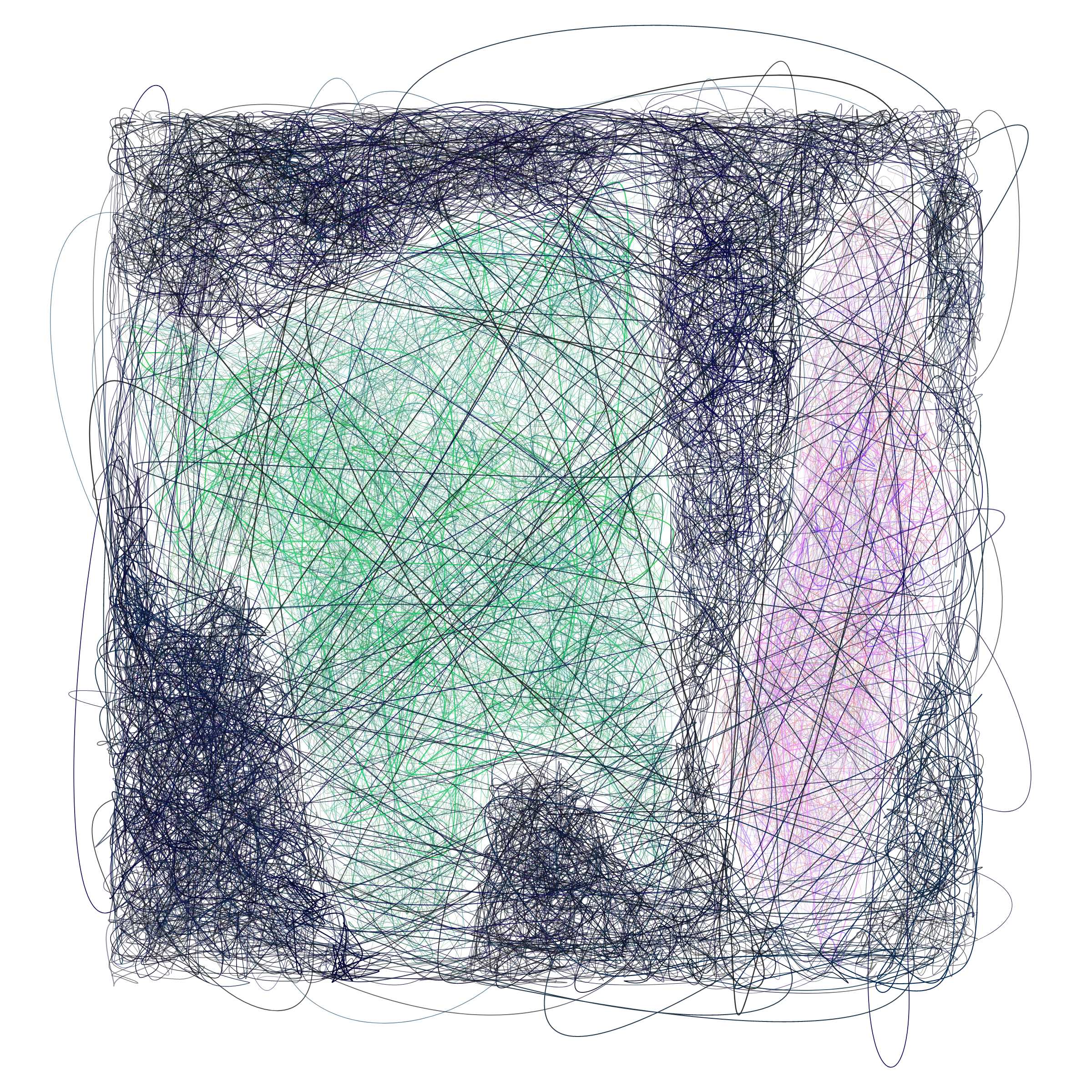 Scribbled Boundaries #18