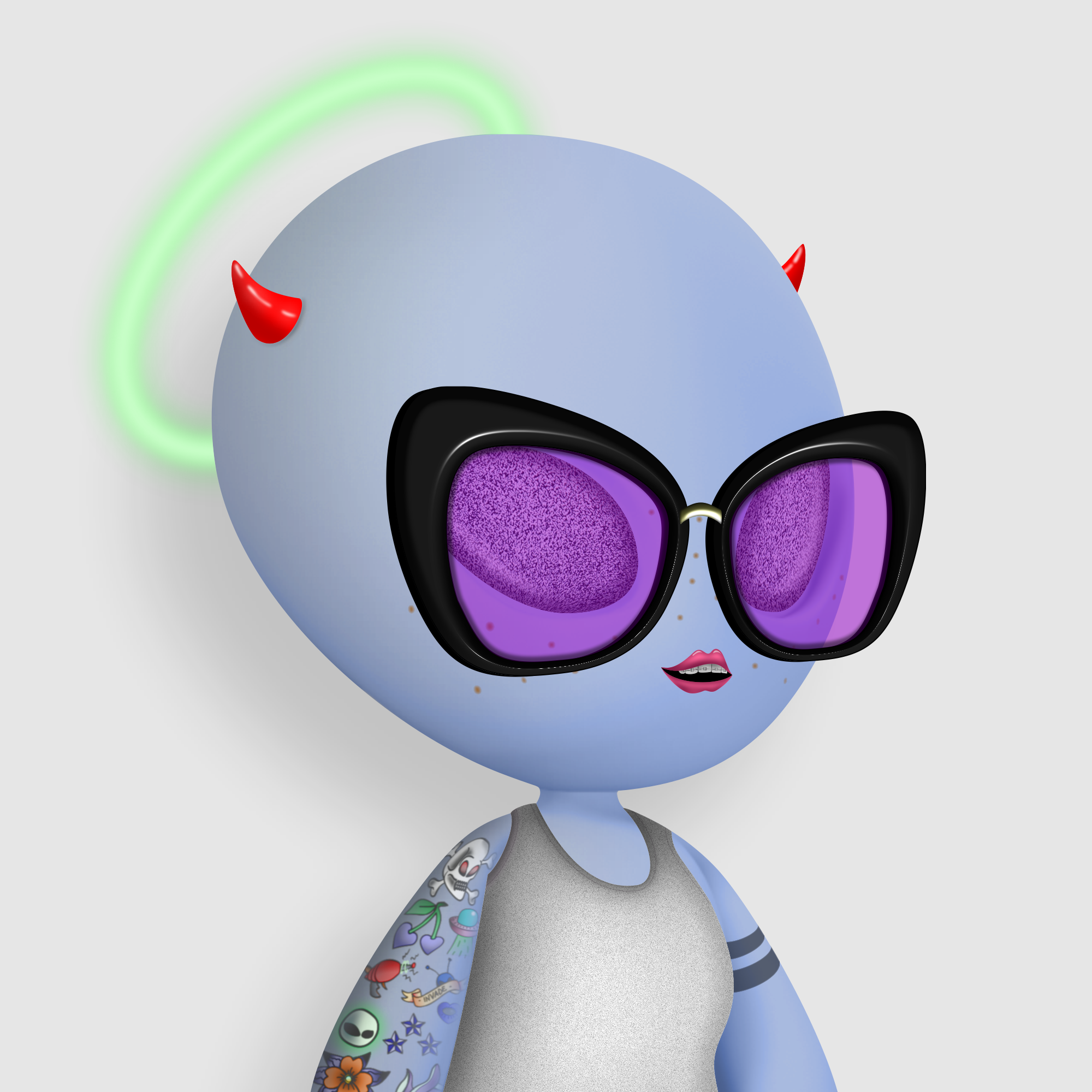Alien Girl 498
