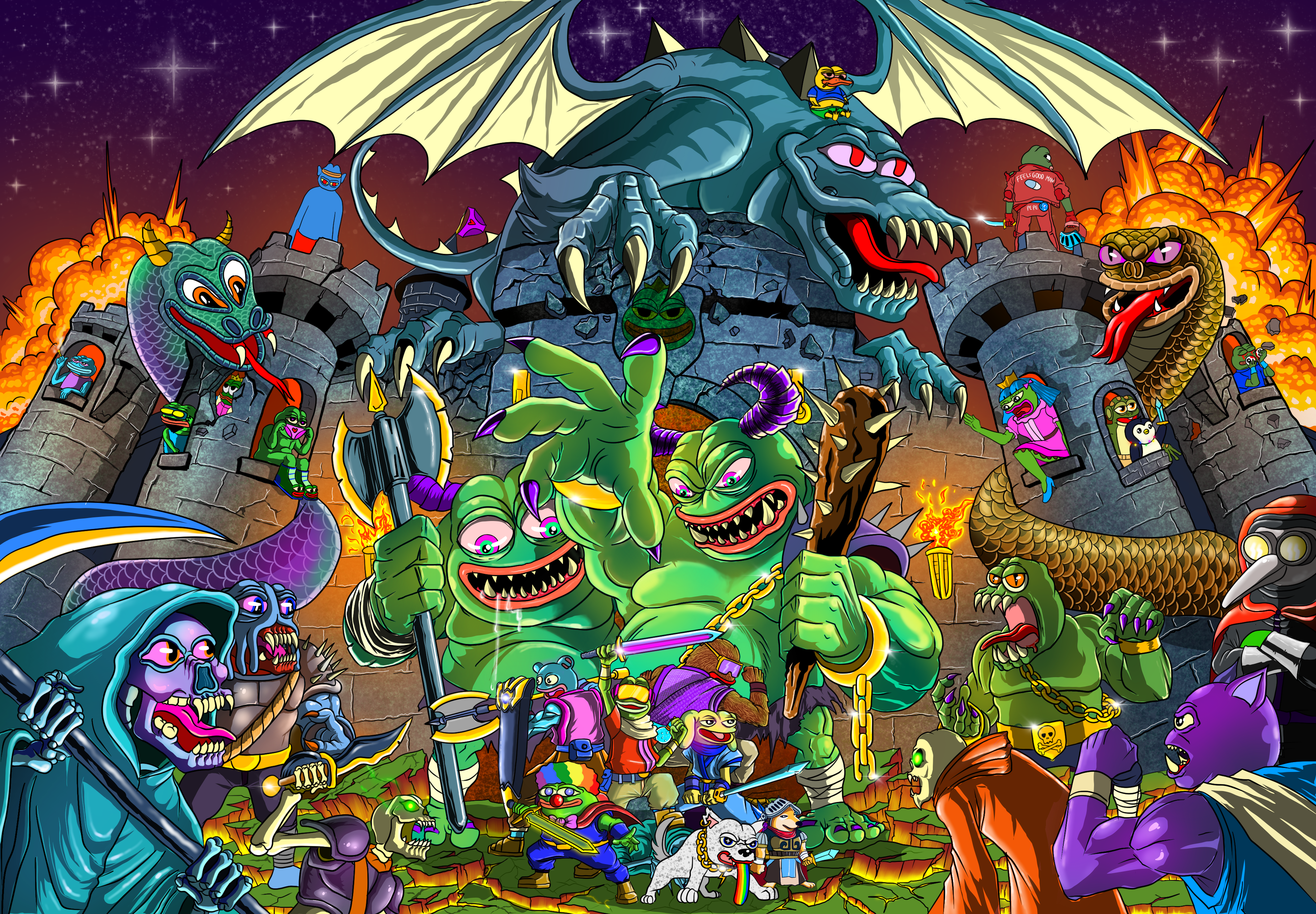 Night invasion 