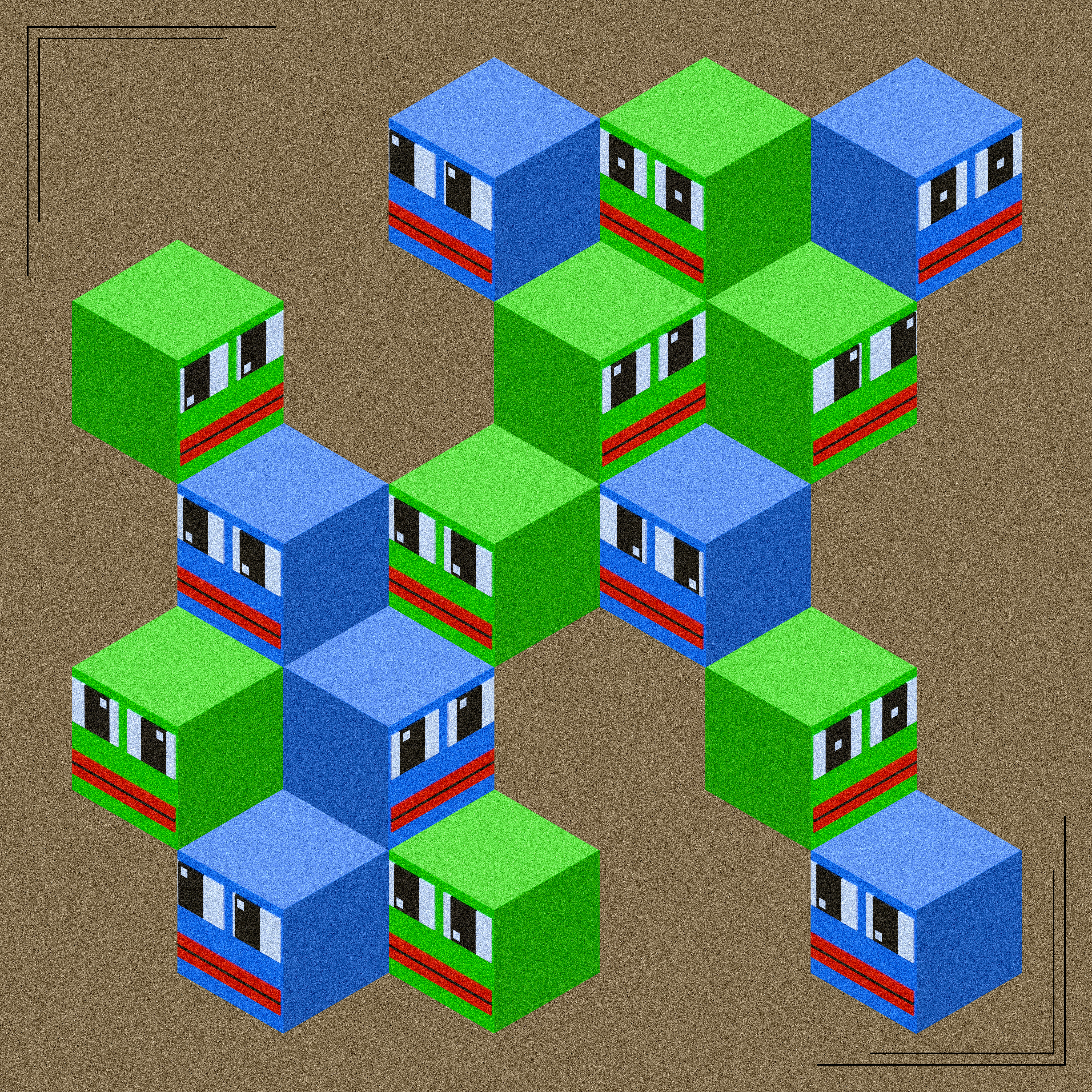 Isometric Pepe #55