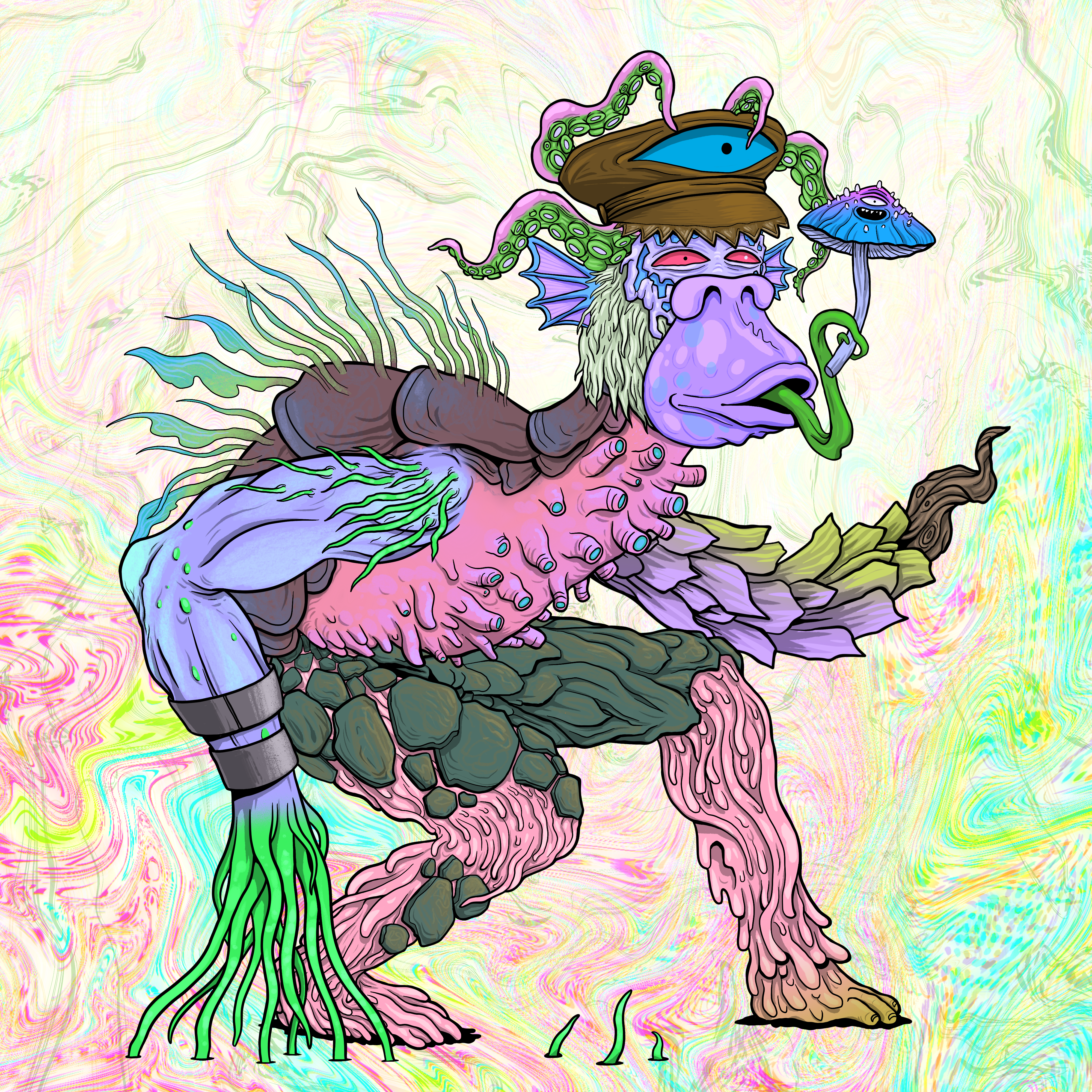 Lurk's Mutant Ape #394