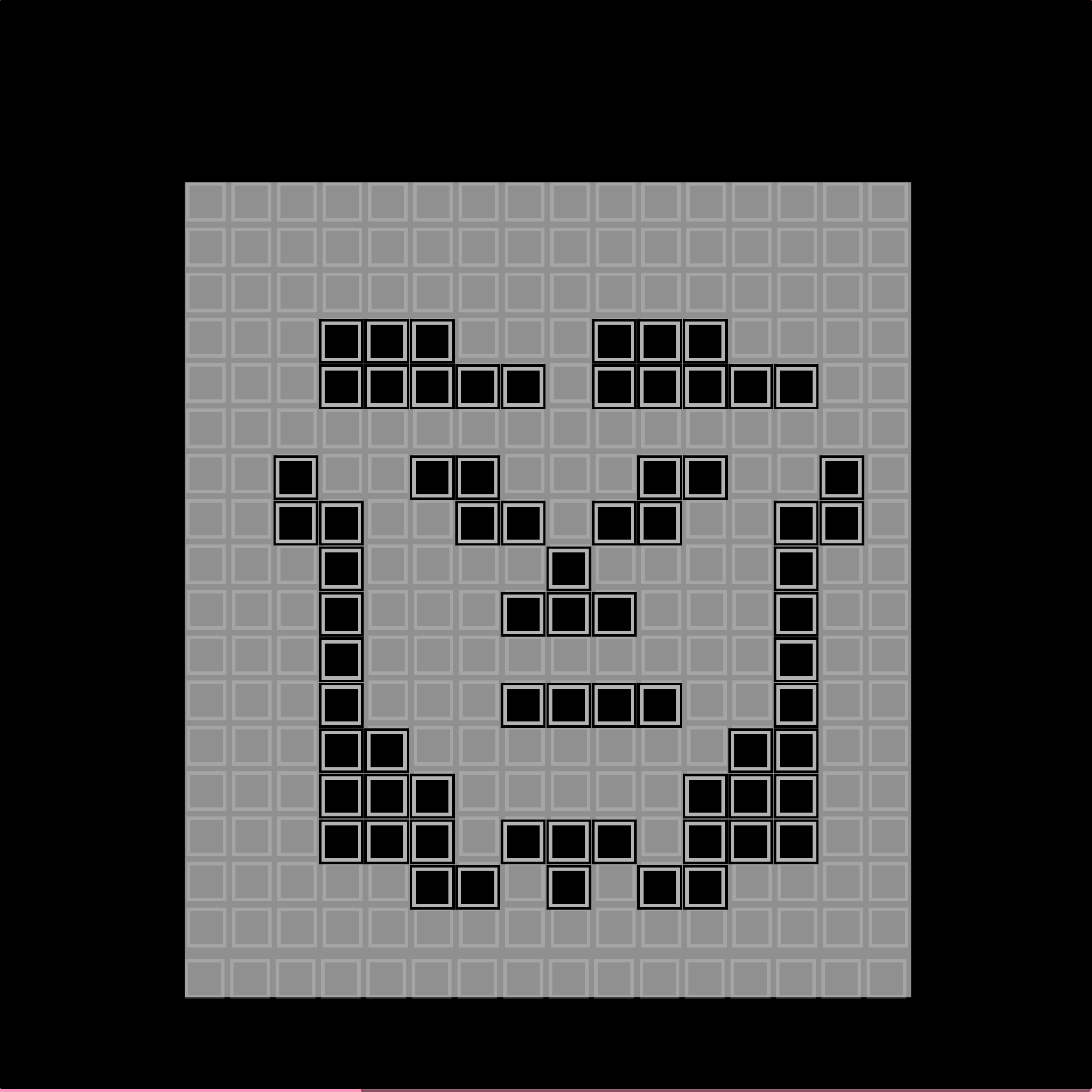 8-bit Block Face #8489