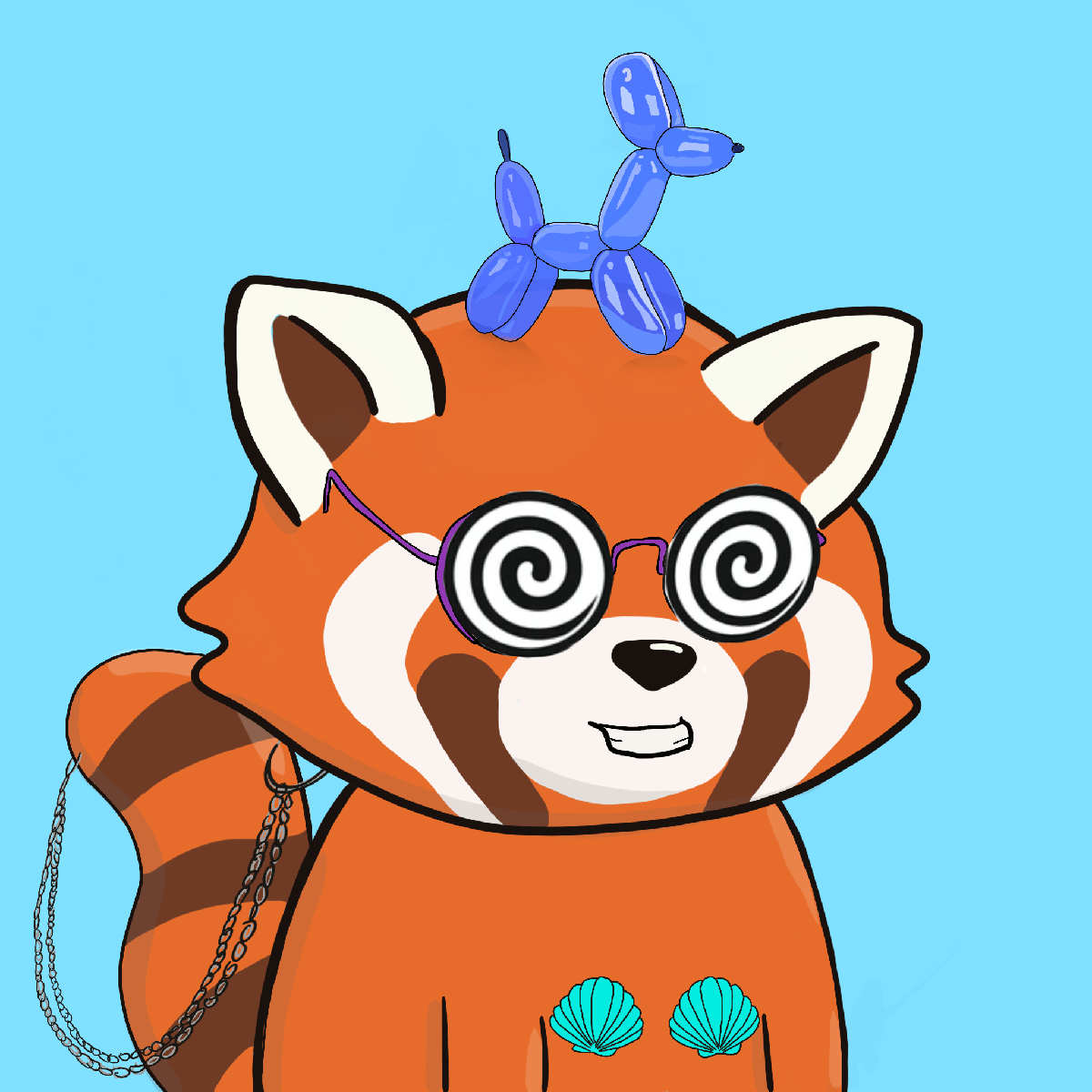 Okay Red Panda #7042