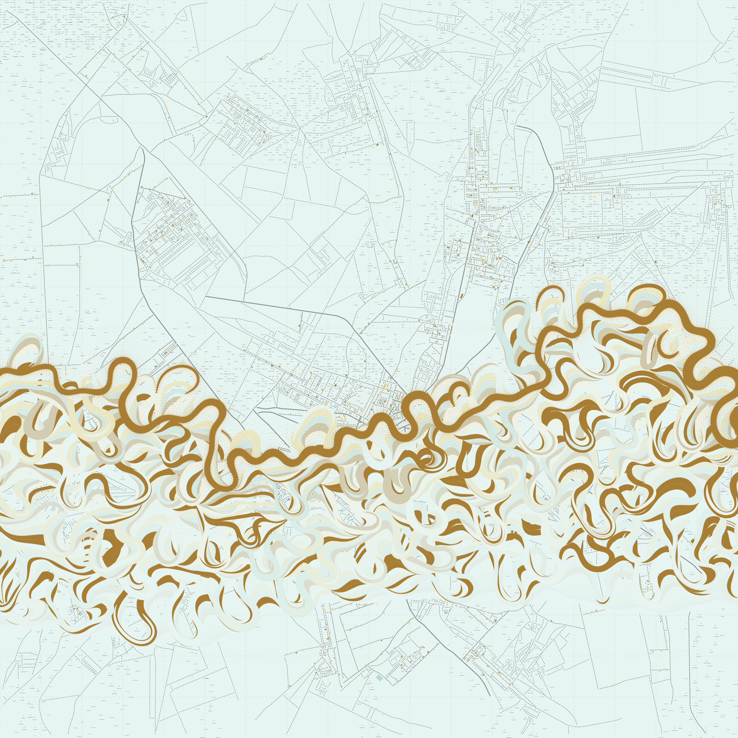 Ancient Courses of Fictional Rivers #572