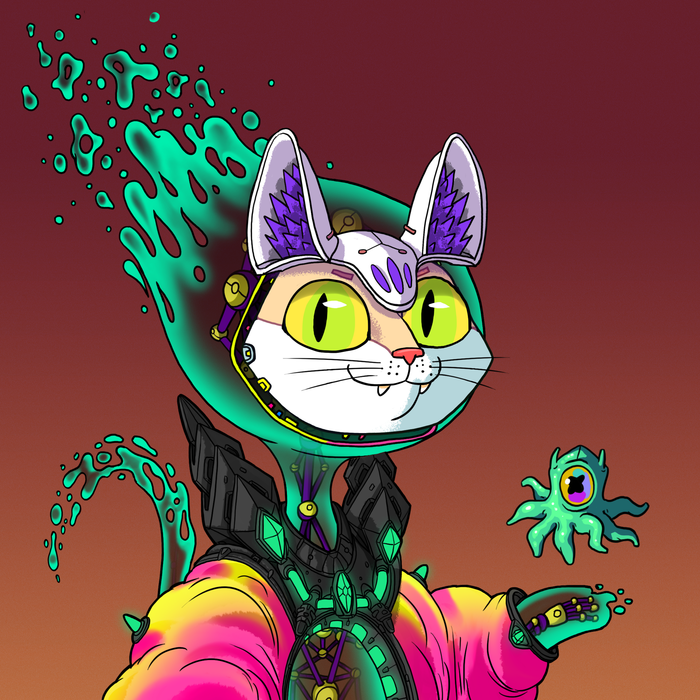 Alien Cat #5918