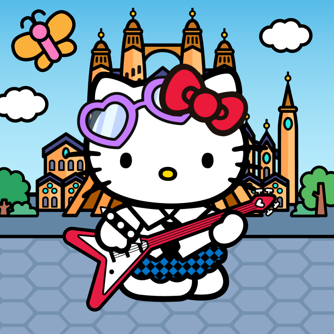 Hello Kitty Barcelona #22