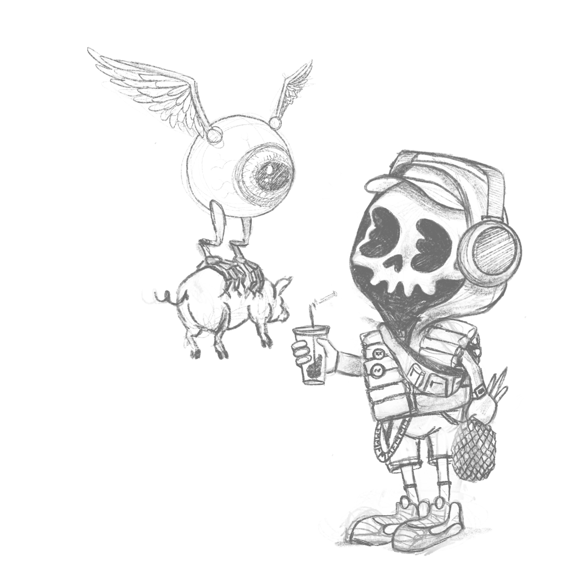 SkullBoy *PineapplePig[Sketch]