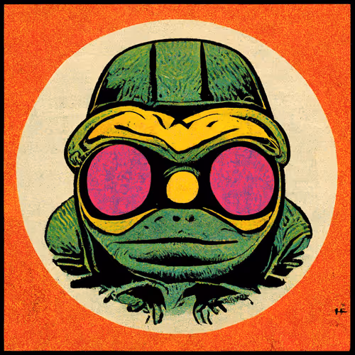 Silly Frog NFT that you'll never get 052