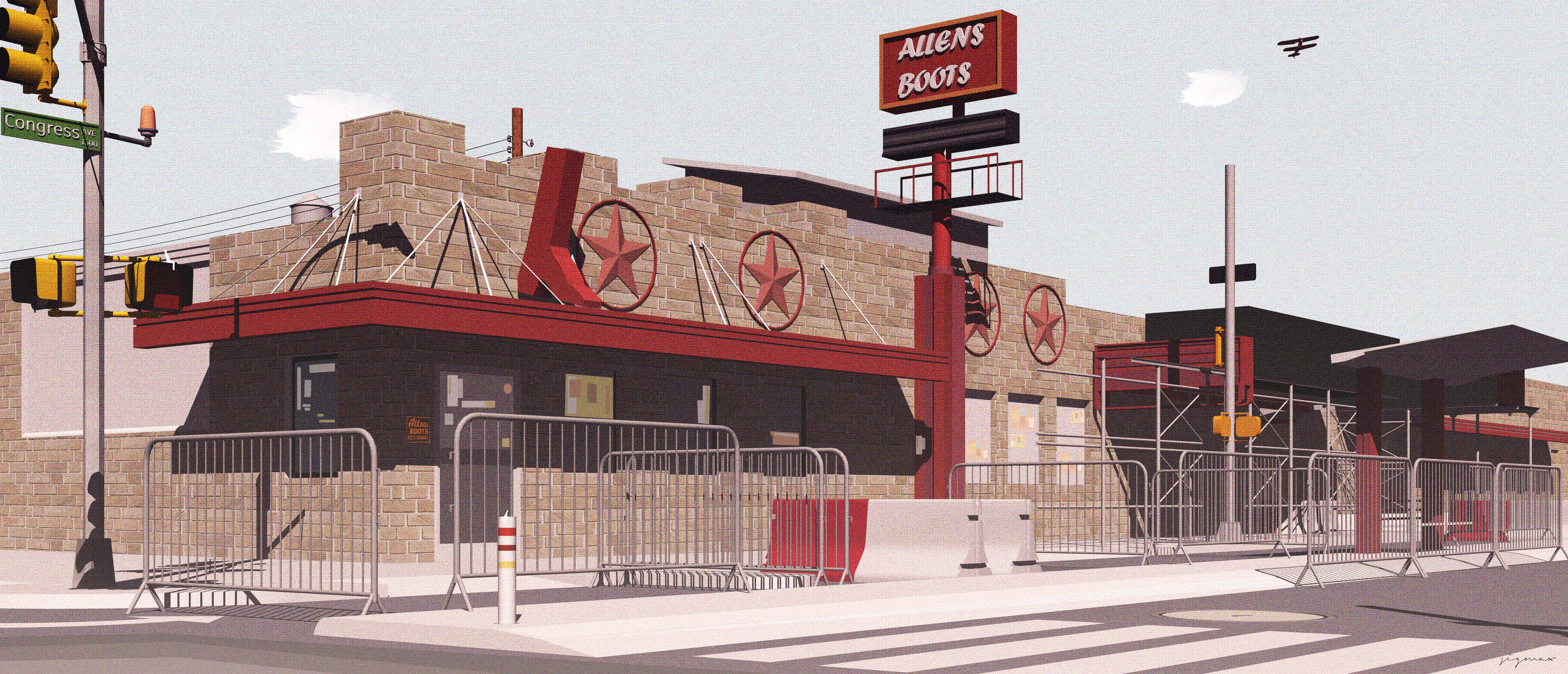 Allens Boot - a day in Austin 