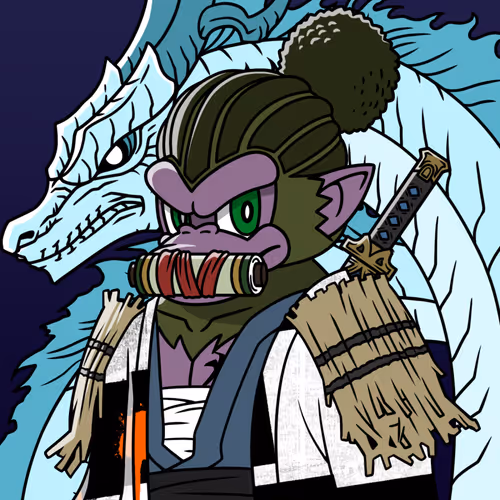 Neo Samurai Monkey #1725