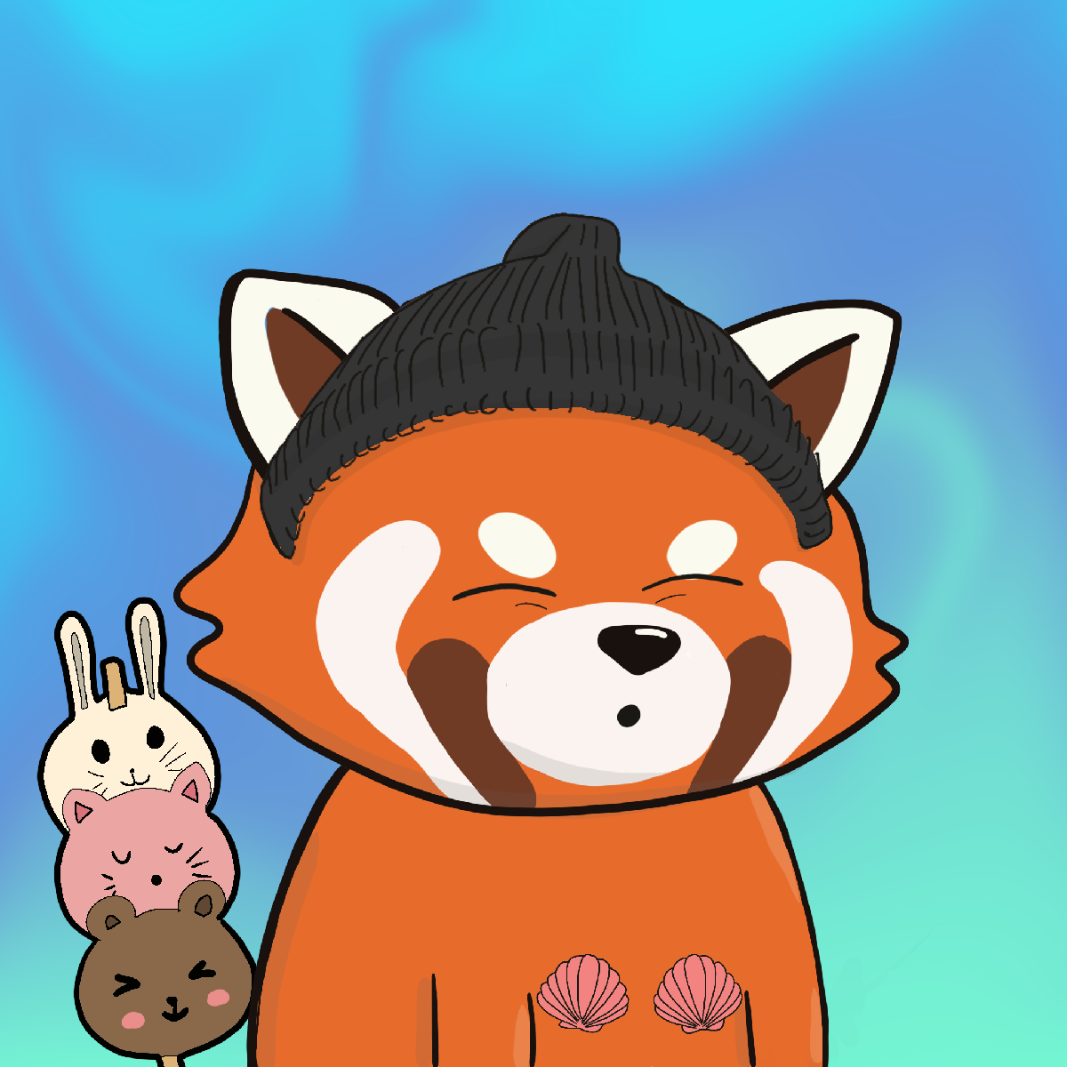 Okay Red Panda #7269