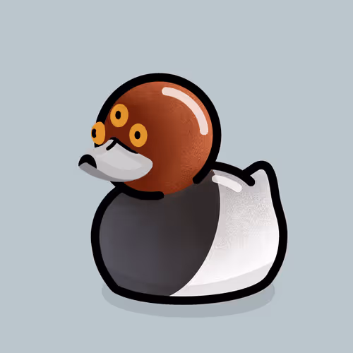 Redhead Duck | CryptoDucks D967