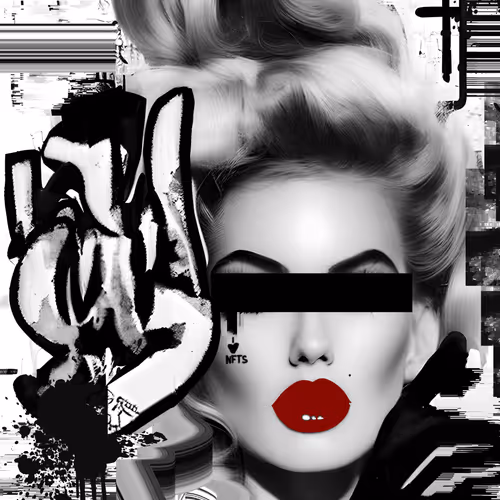 Bettie Blush — Miss AL Simpson, Scottish cryptoartist