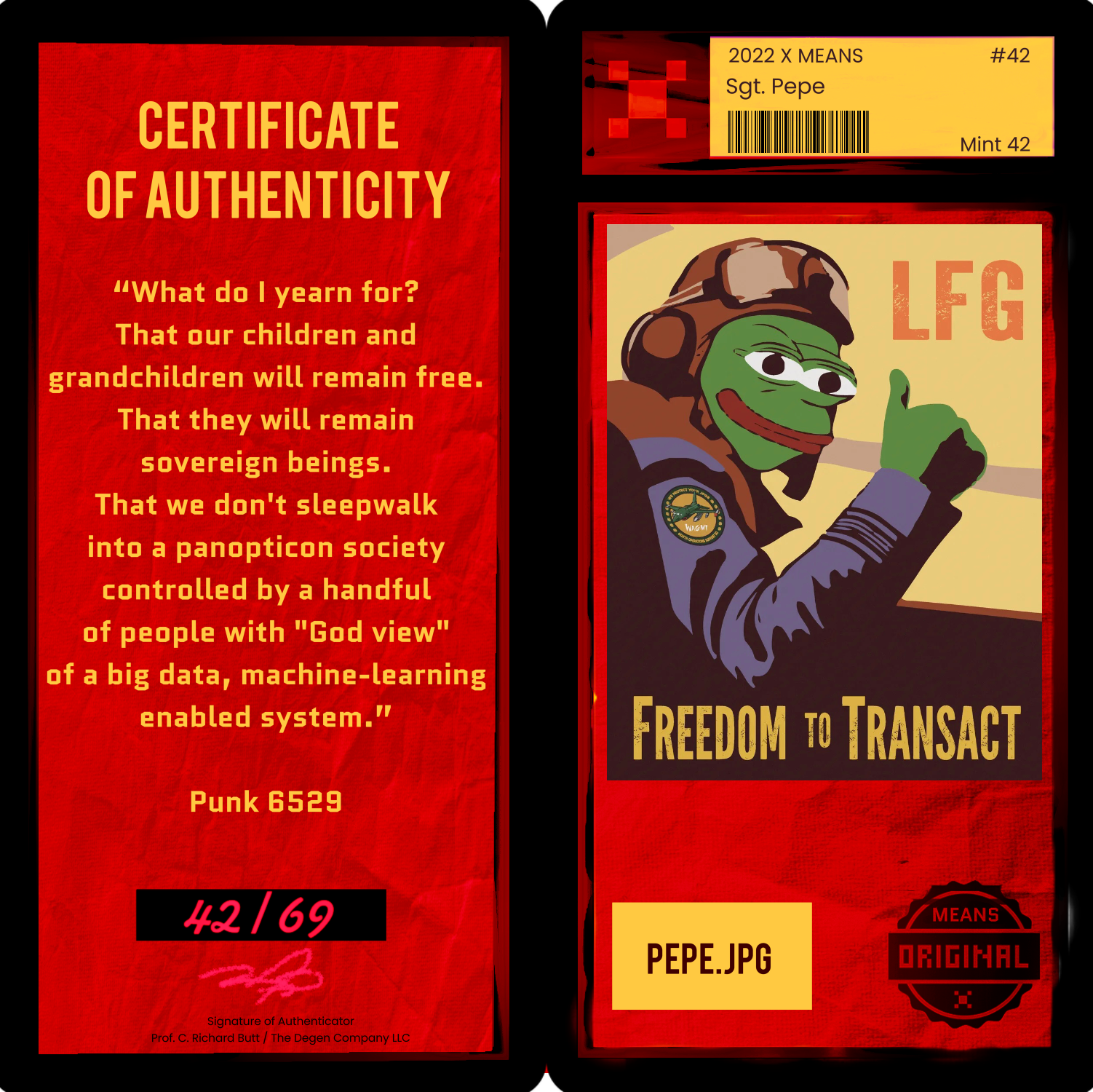 The Means | Pepe