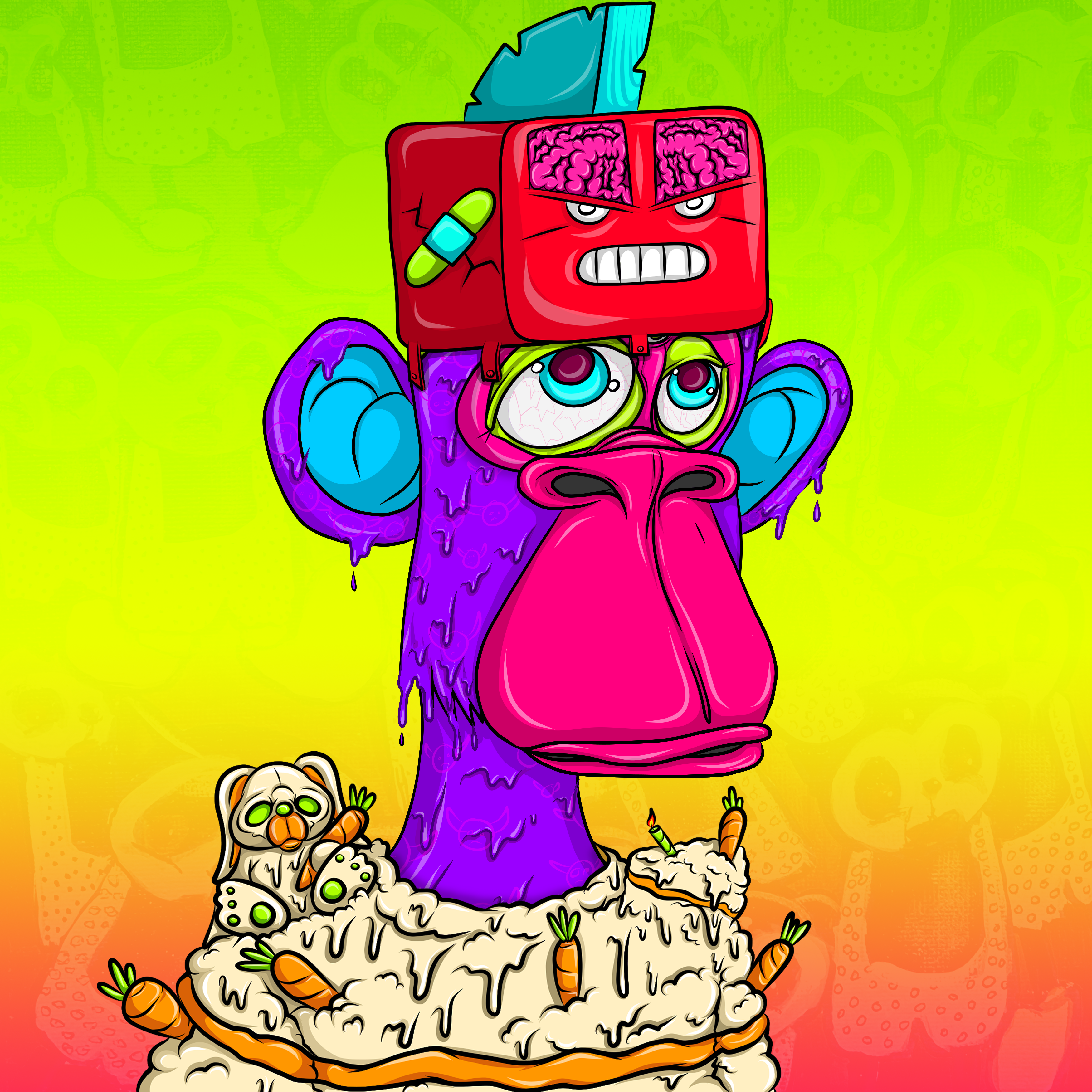 Caked Apes #2644