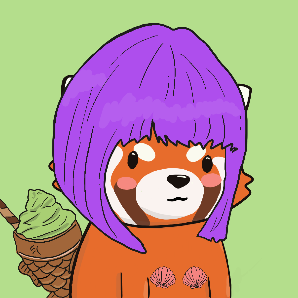 Okay Red Panda #6665