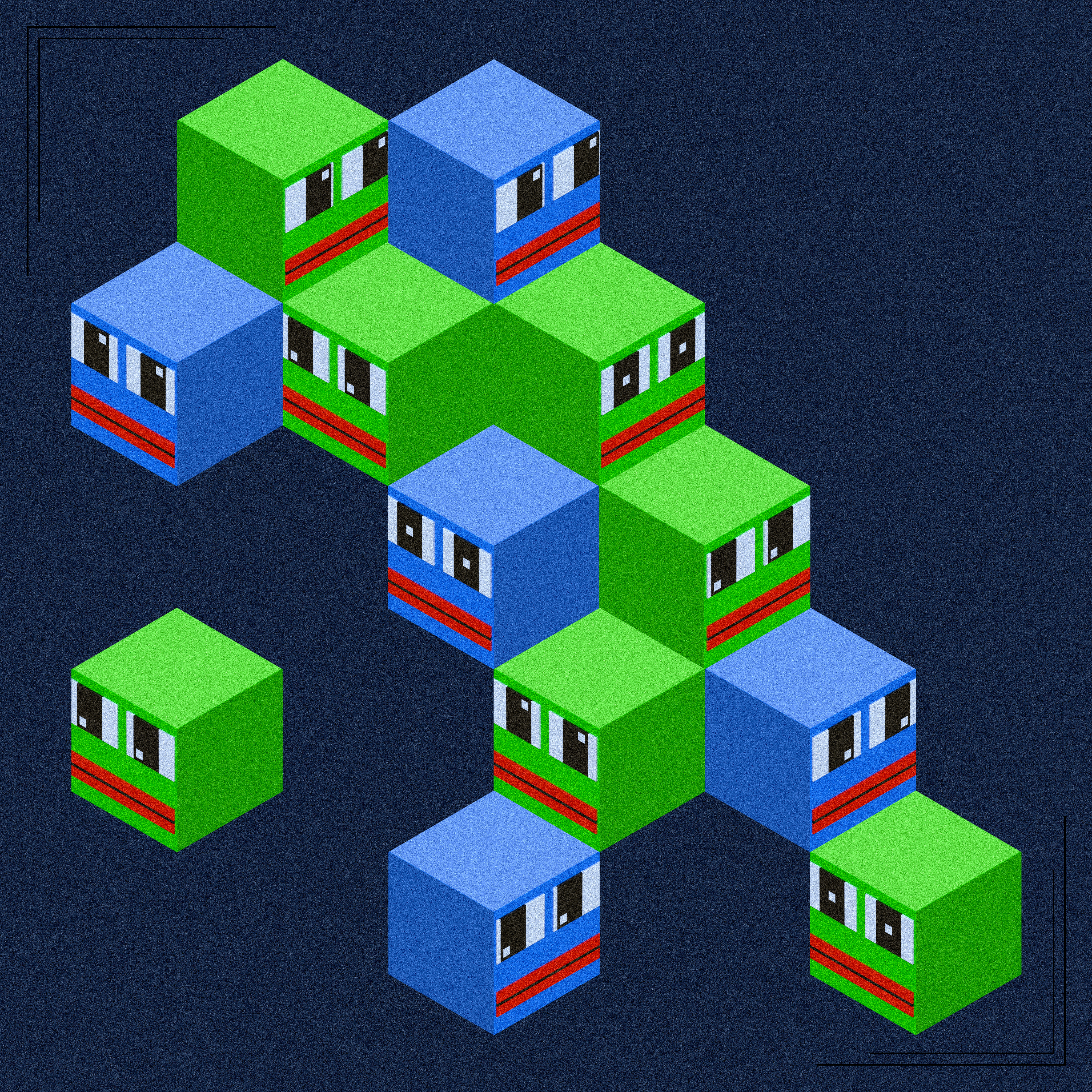 Isometric Pepe #37