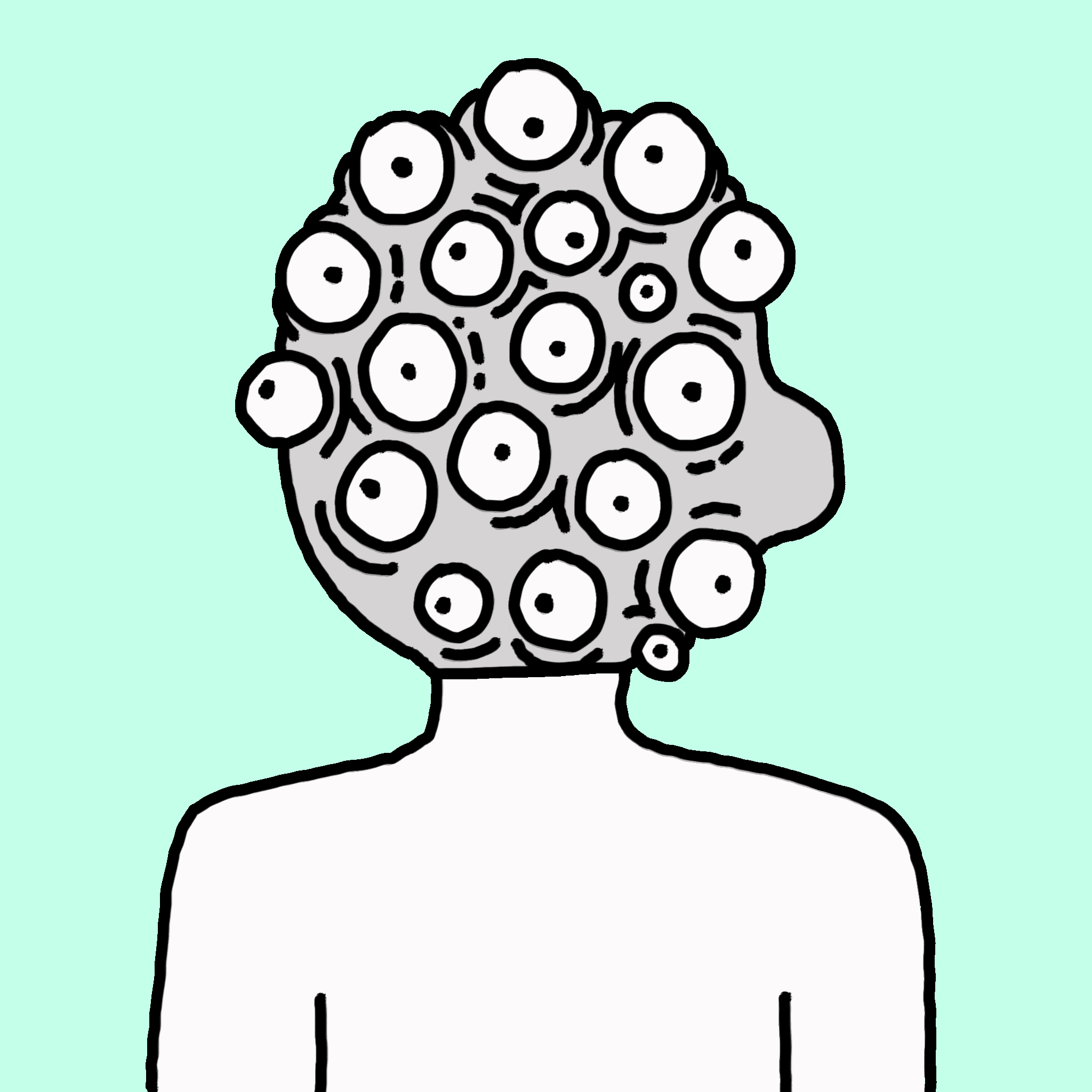 EmoHead #2421: Disgusted Dalylah