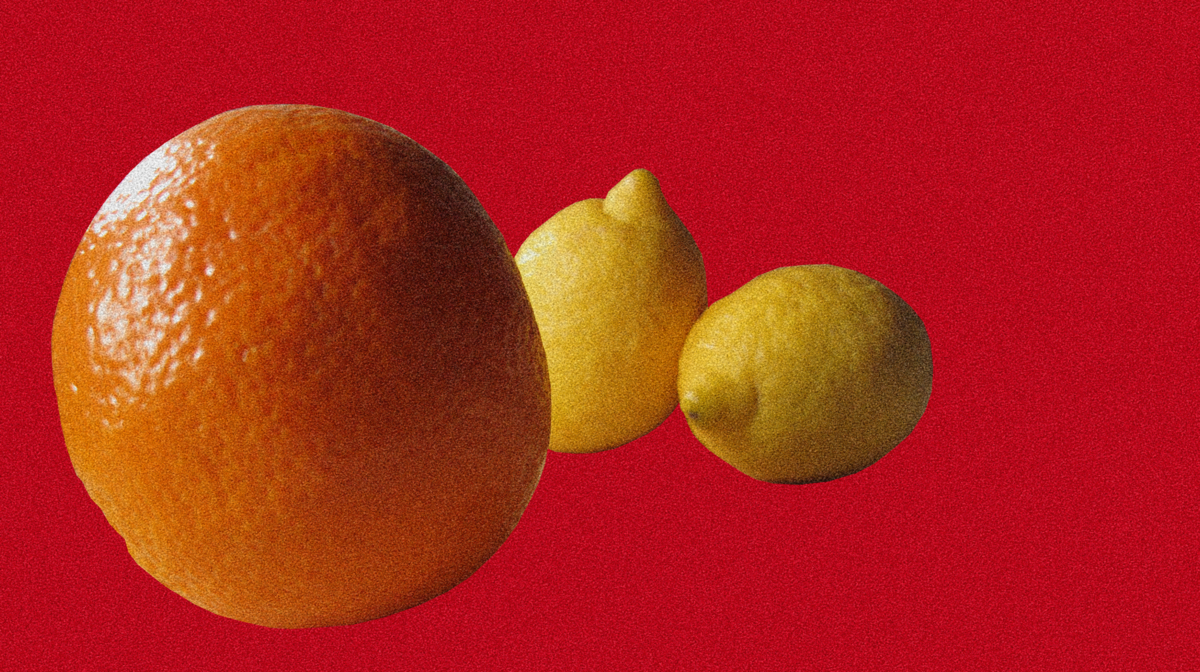 Still Life (Orange and Lemons)