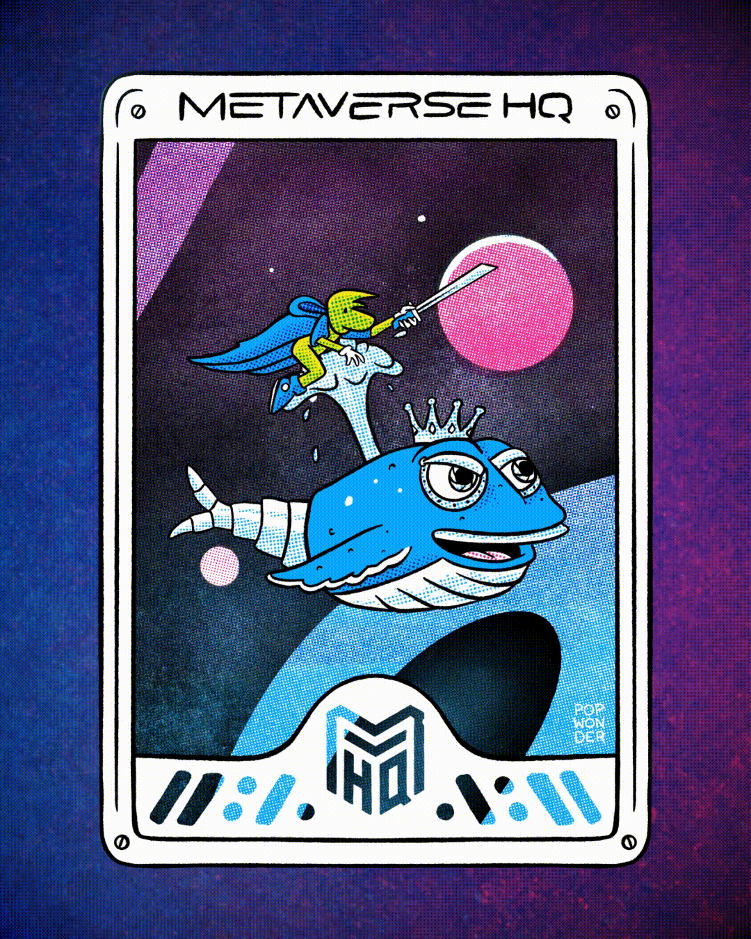Metaverse HQ Whale Key #1318