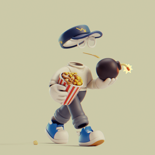 Invisible Friends 3D #4008