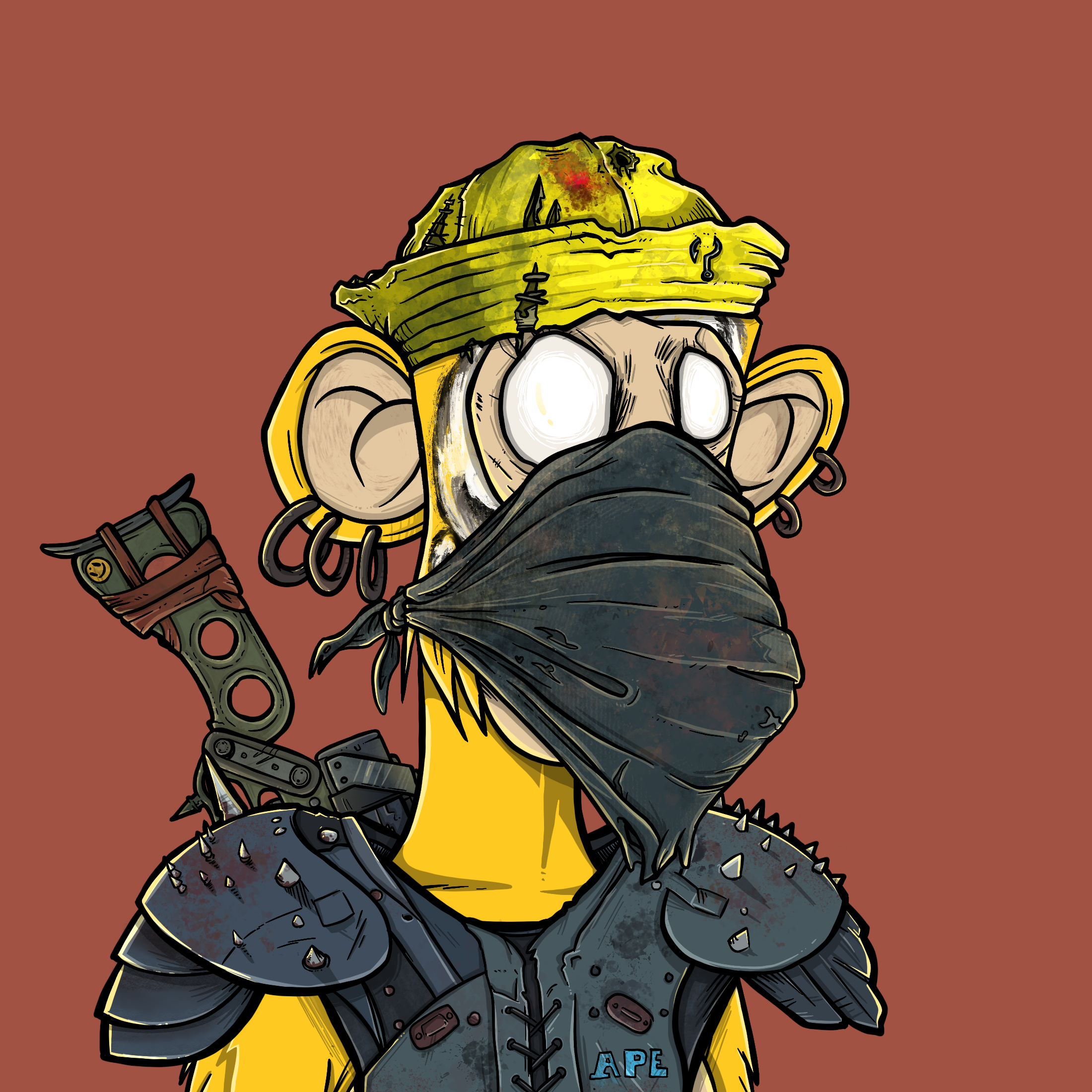 Apocalyptic Apes #7088