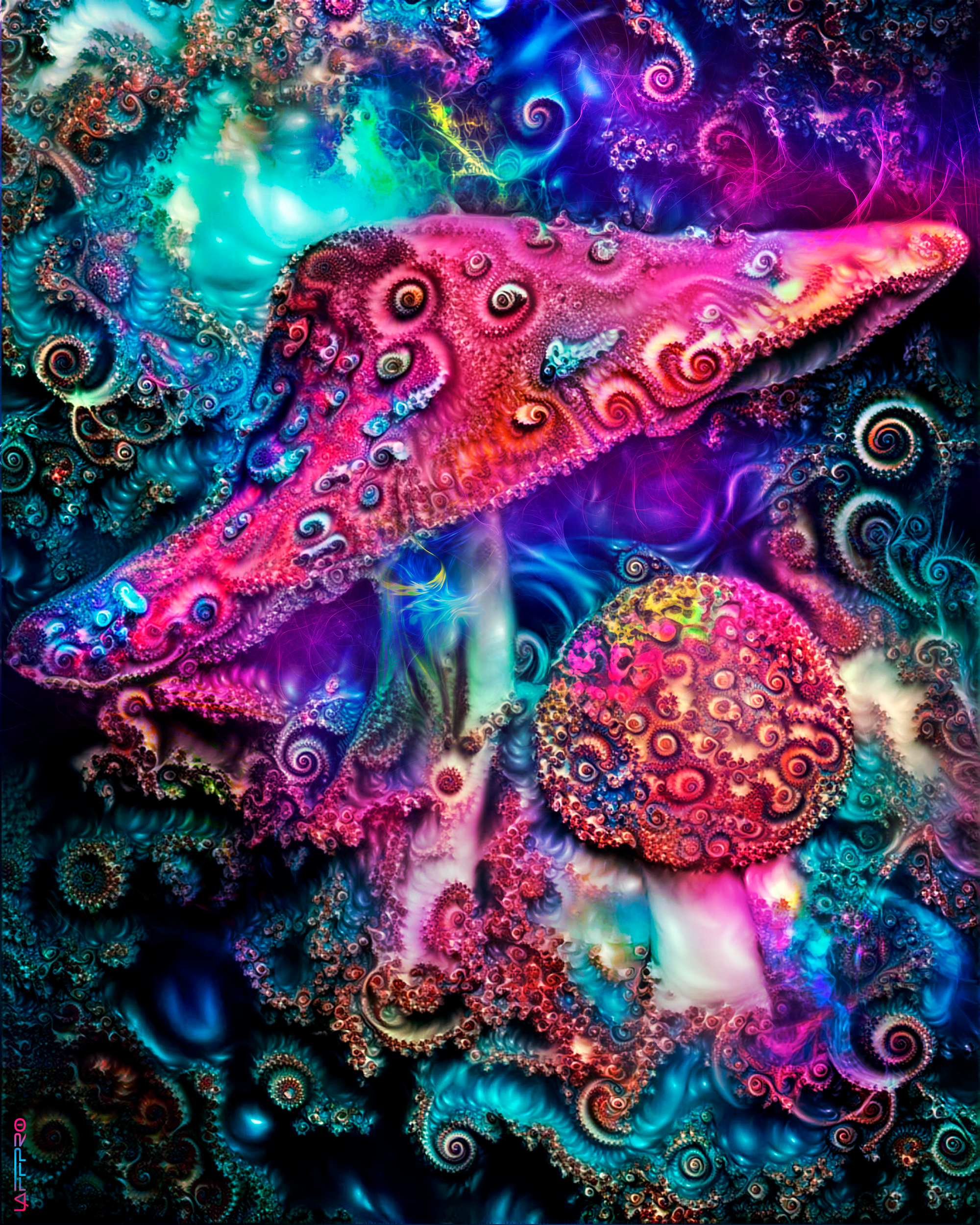 Mr. & Mrs. Shroom by Laffpro