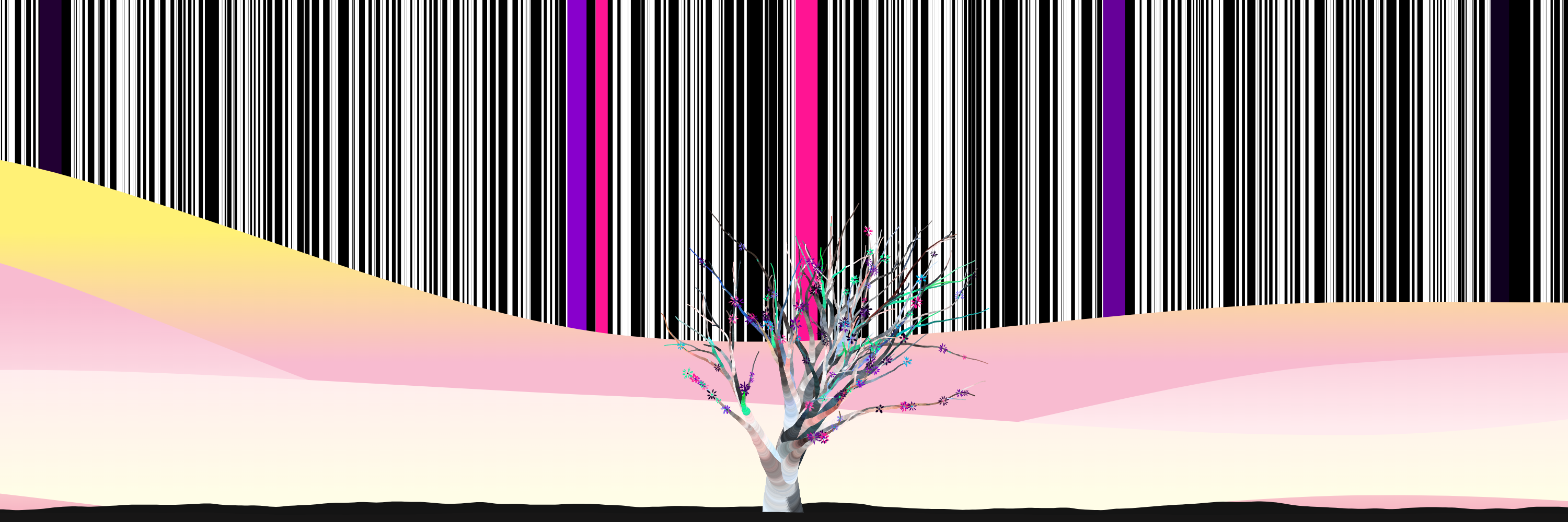 Coded Flowering Banner #053