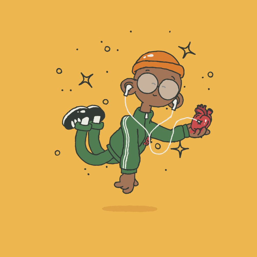 Listen To Your Heart (Orange Hat)