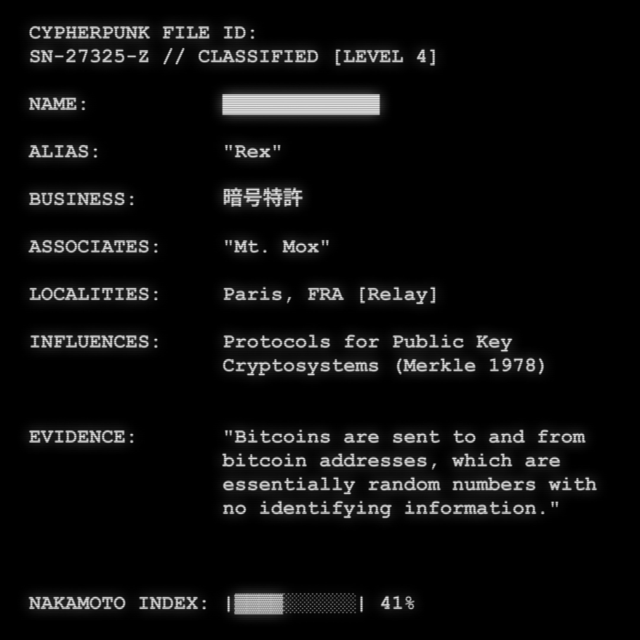 CYPHERPUNK FILES #8051