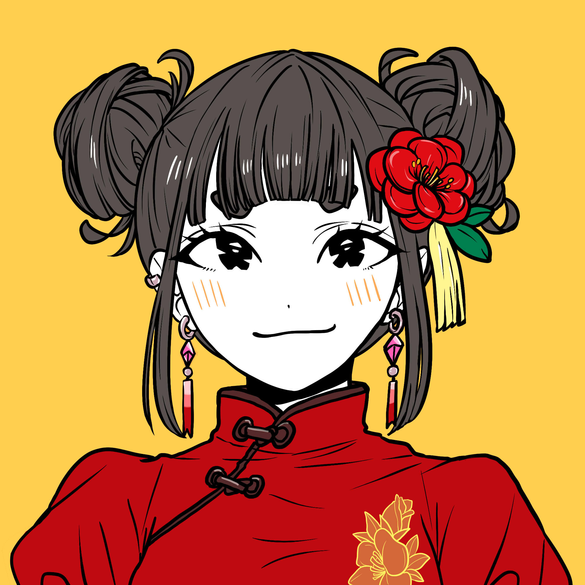 Girl in Chinese Costume
