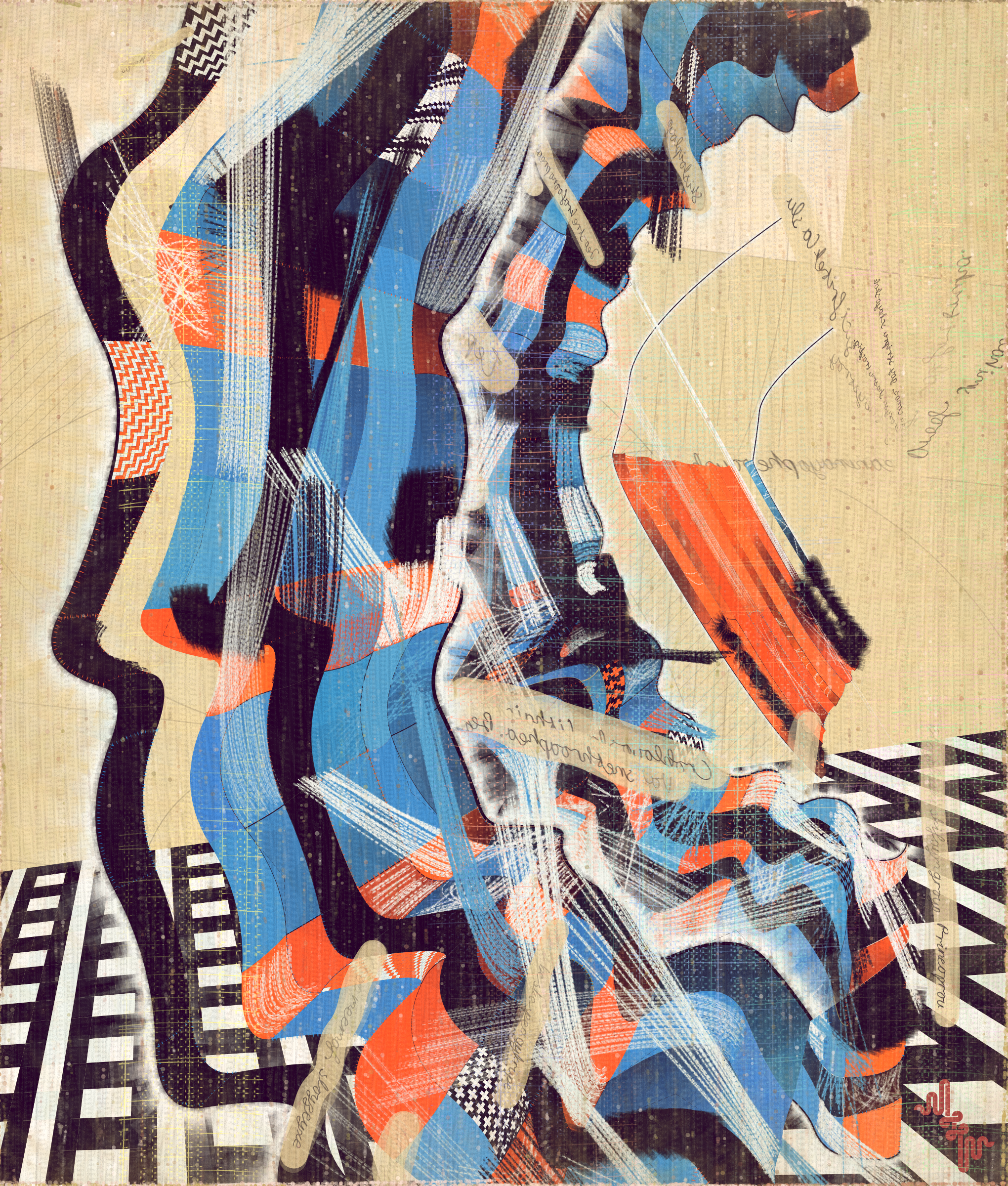Amplitudes of Canvas #147