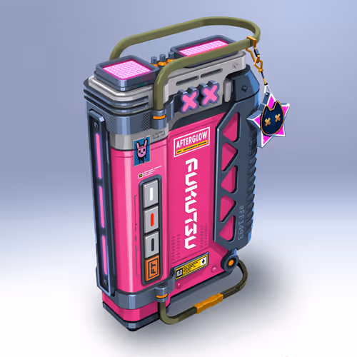 Escapist Magenta Afterglow