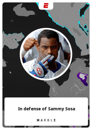 In defense of Sammy Sosa