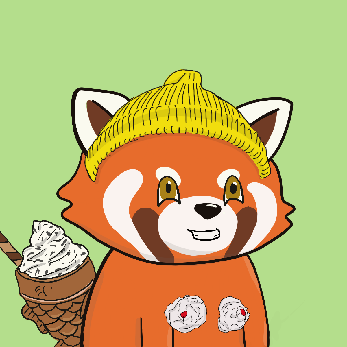 Okay Red Panda #6750