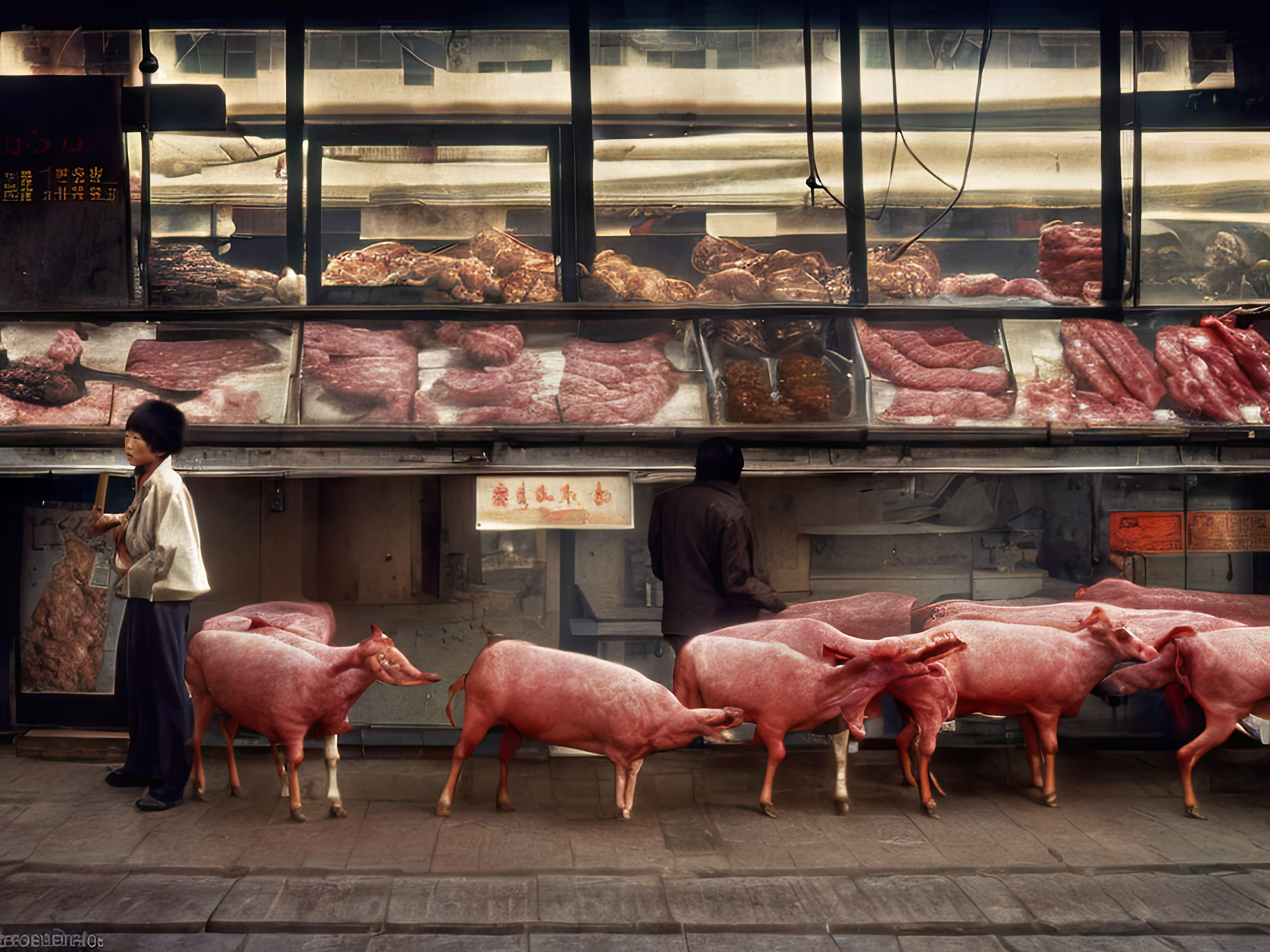 Majang Meat Market