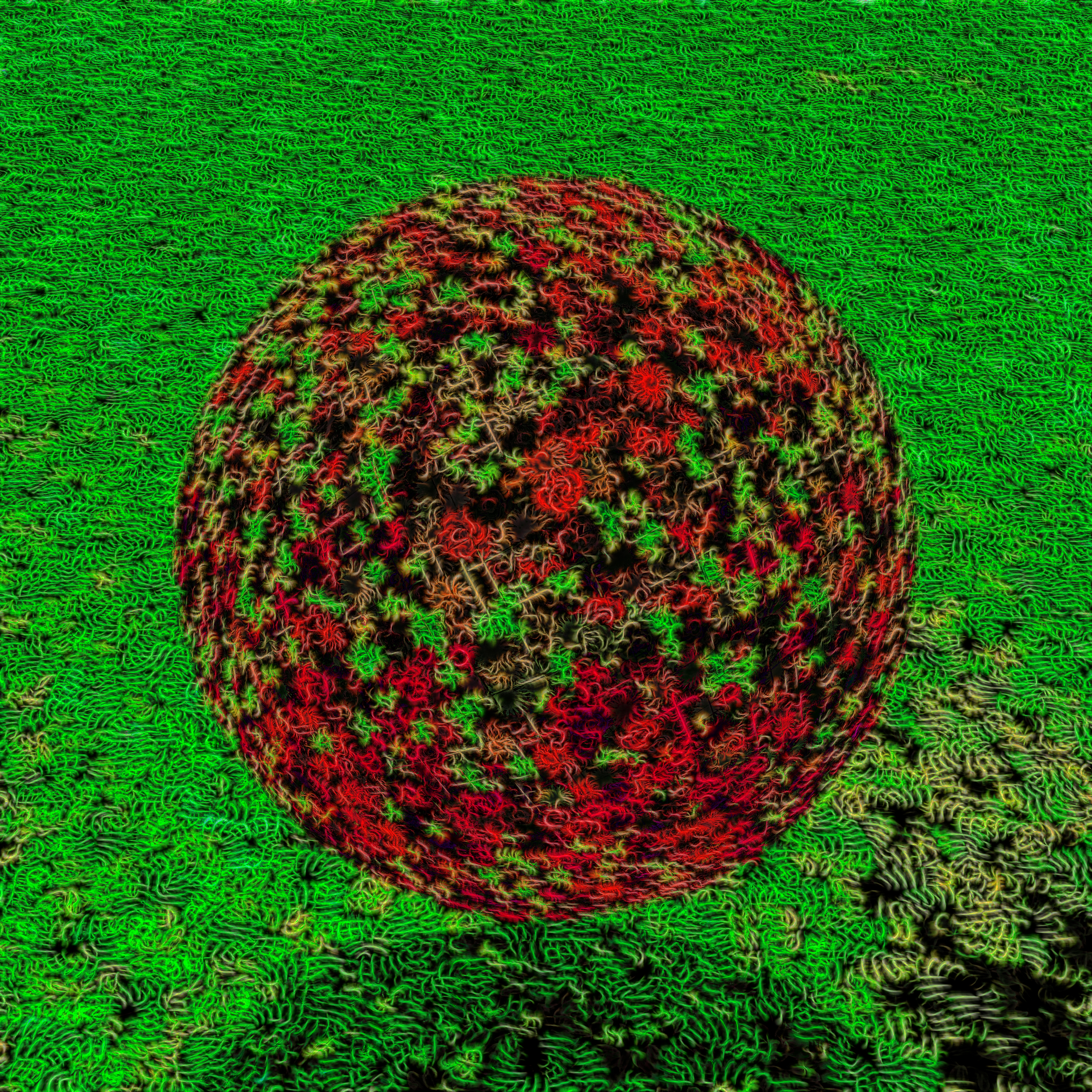 Generative Sphere - Floral